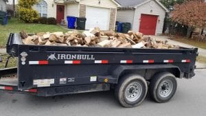 Stacked Firewood Delivery
